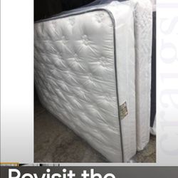 Queen size box spring can deliver 