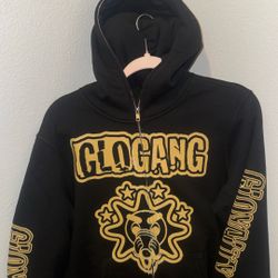 GLO GANG HOODIE SIZE L