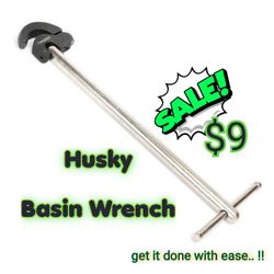Husky
Basin Wrench