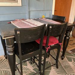Dining Table With 4 Chairs