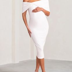 White Maternity Dress 