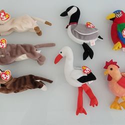 Original Vintage Beanie Baby's Lot 