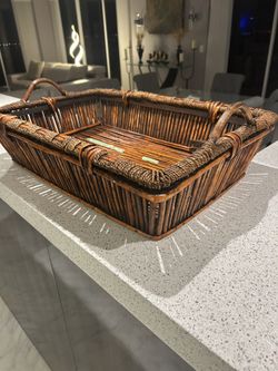 Large Rattan Basket
