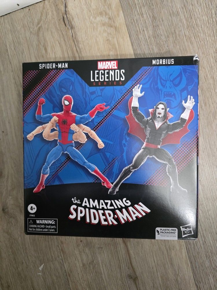 Marvel Legends Spider-man & Morbius 2pk