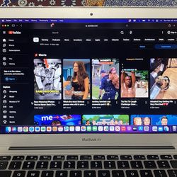 Apple Macbook Air with 1.8GHz Intel Core i5 (13-inch, 8GB RAM, 128GB SSD Storage) with Apple Charger