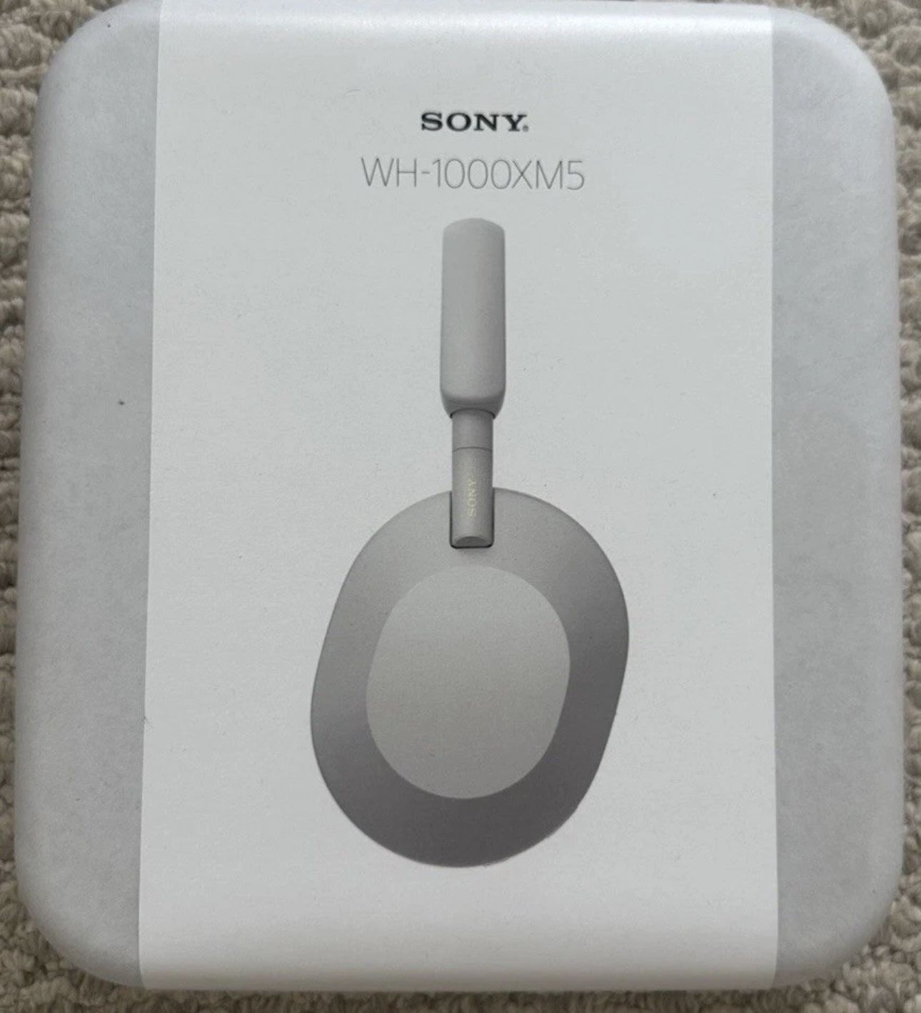 Authentic SEALED New Sony WH-1000XM5 Wireless Noise Canceling Headphones-Silver