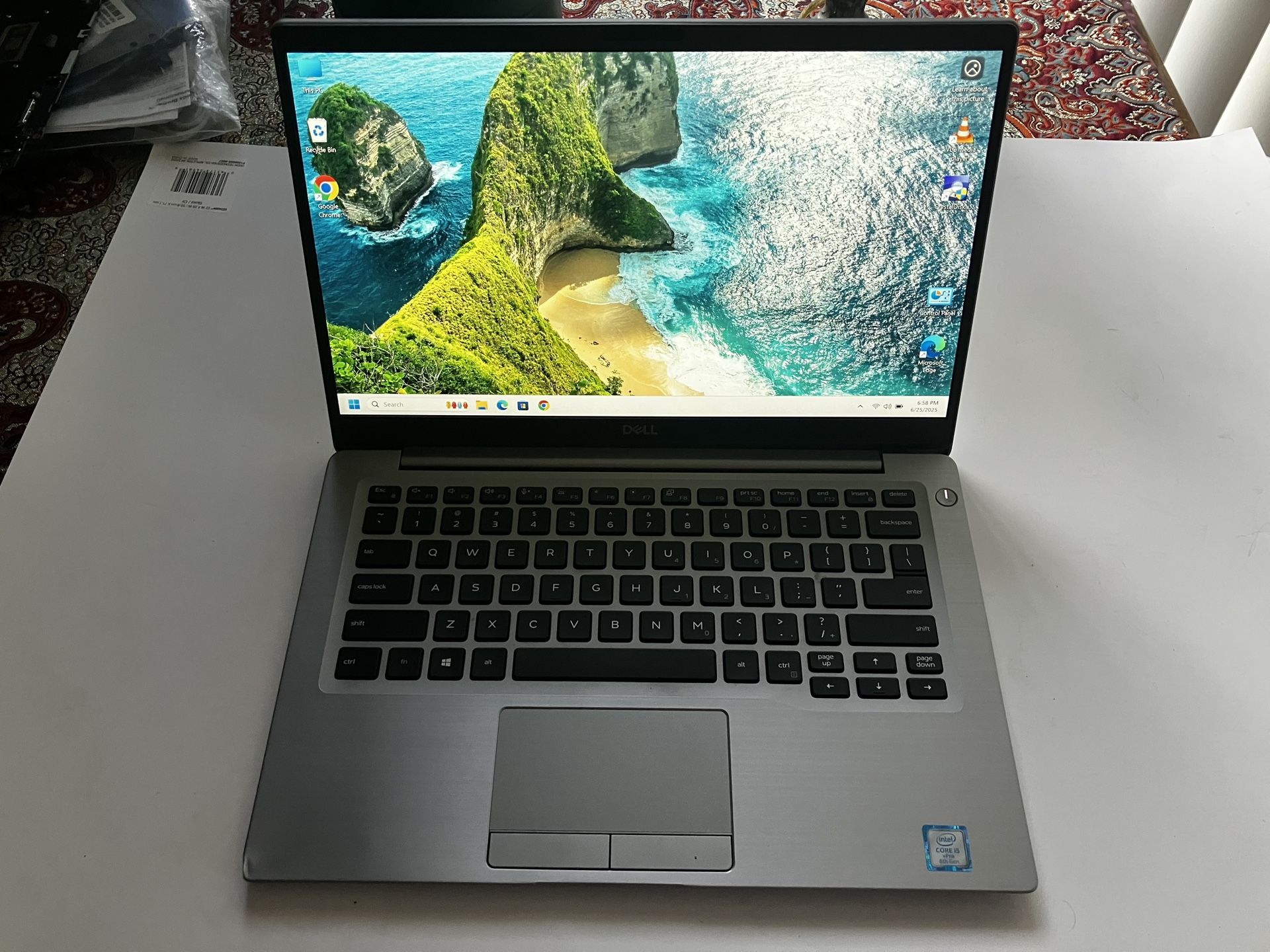 Nice, fast Dell Latitude 7400 14.0” i5-8365U 16GB 256GB NVMe PCIe SSD W11 Pro MS Office 2010 Pro.