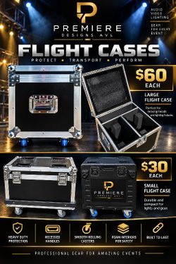Moving Heads Flight Cases