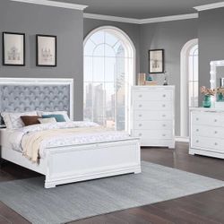 4-PCS Queen Size Bedroom Set In Offer 🔥🔥🔥