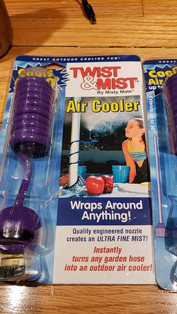 Twist and missed air cooler