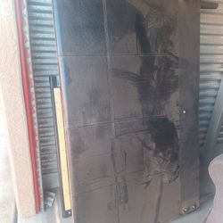 Queen headboard, frame and mattress