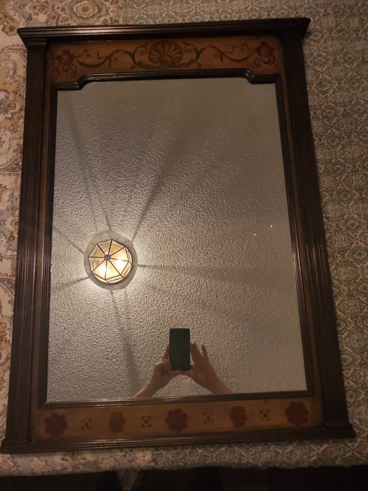 Antique Mirror by Shaw Furniture Co.