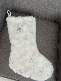 New With Tags Snowflake Stocking 