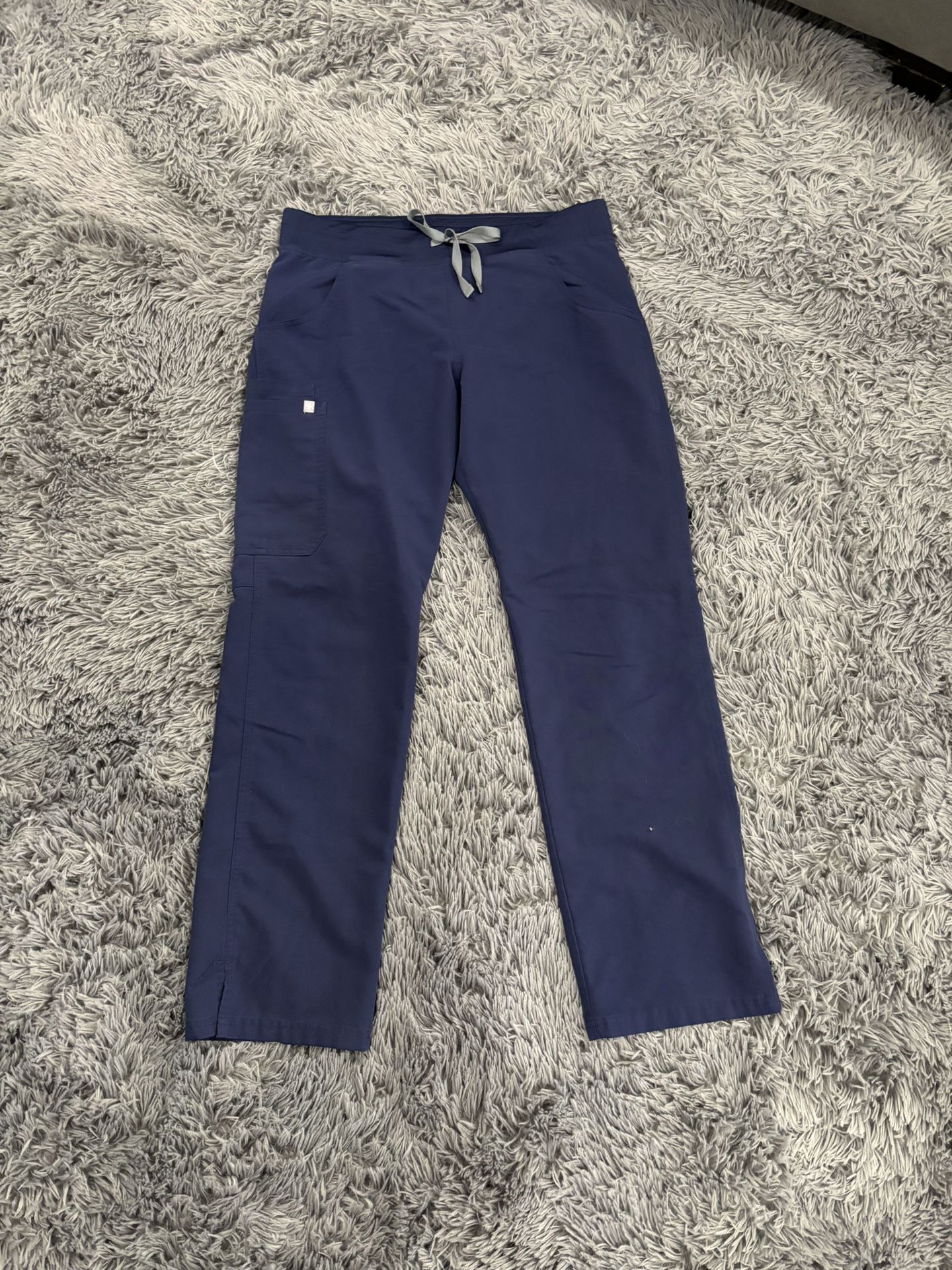 Medium FIGS Navy Blue Kade scrub pants