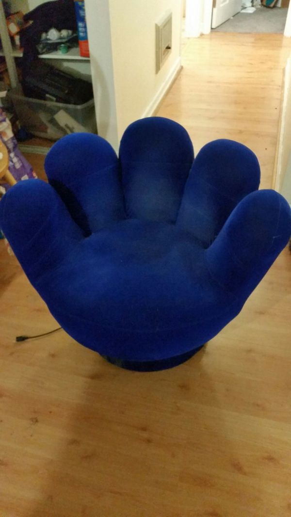 Blue Velvet Hand Chair For Sale In Agoura Hills Ca Offerup