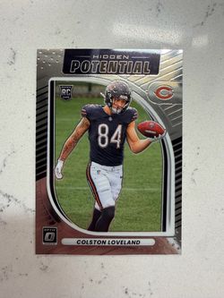 2025 Donruss Optic #10 Colston Loveland Hidden Potential Rookie RC