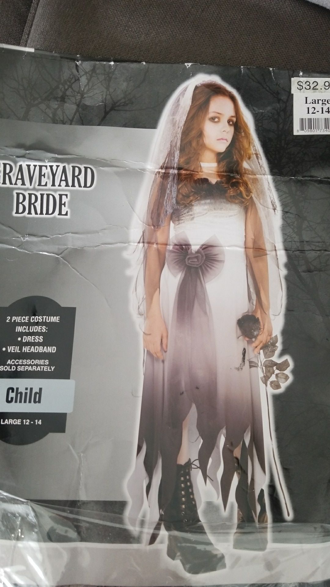 Costume kids size 12. $15