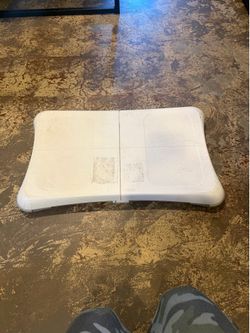 Wii balance board and Wii DJ turntable
