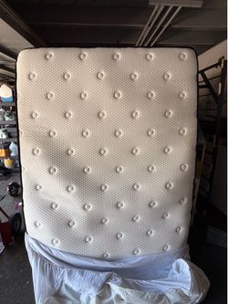 Metal Bed Frame & Foam Mattress Set