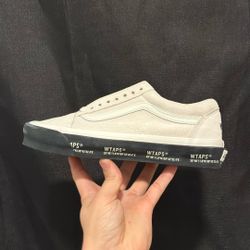Vans Old Skool ‘WTAPS White Black’ Size 7M | 8.5W