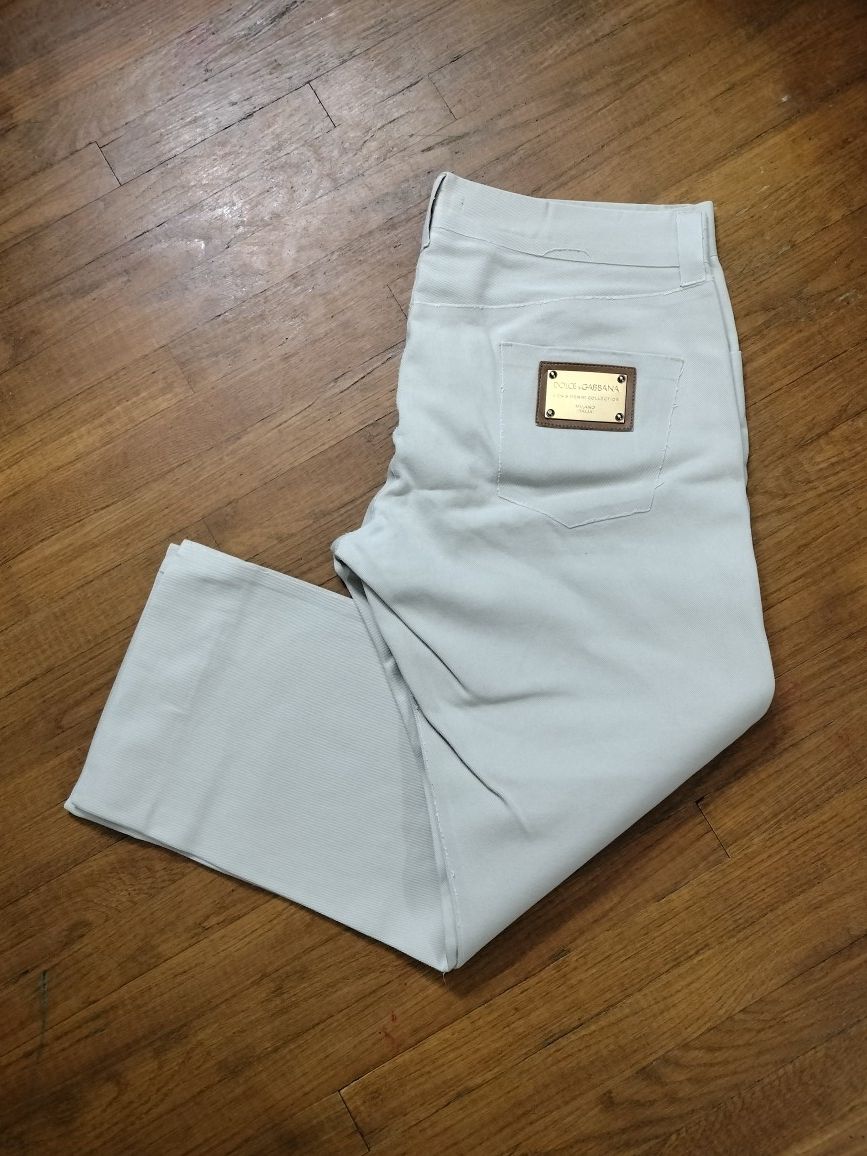 Dolce & Gabbana D&G Baggy Fit Wide Leg Jean Pants Size 36