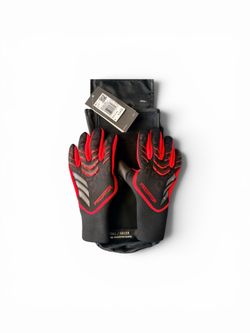 Adidas Predator Pro Goalkeeper Gloves Size 5 Black/Red/Gray JH3809