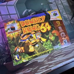 Donkey Kong 64 Collectors Box