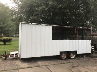 BBQ Smoker Competition trailer 20 ft