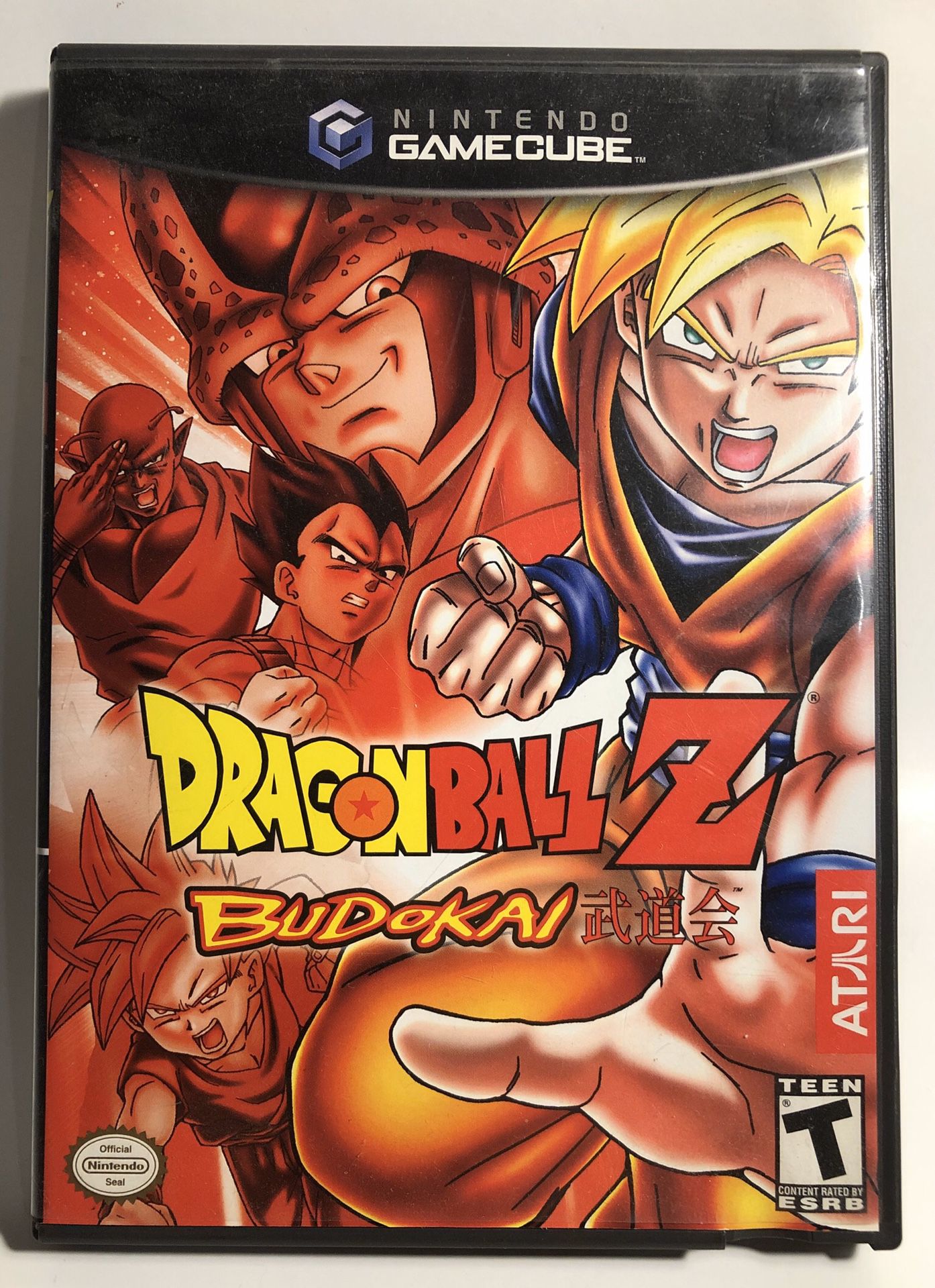 Dragon Ball Z:Budokai Nintendo GameCube Disc and Manual Tested Works
