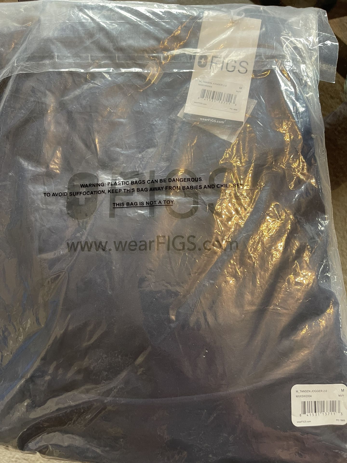 Men’s Fig brand navy Scrubs