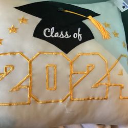 2024 Grad Pillow