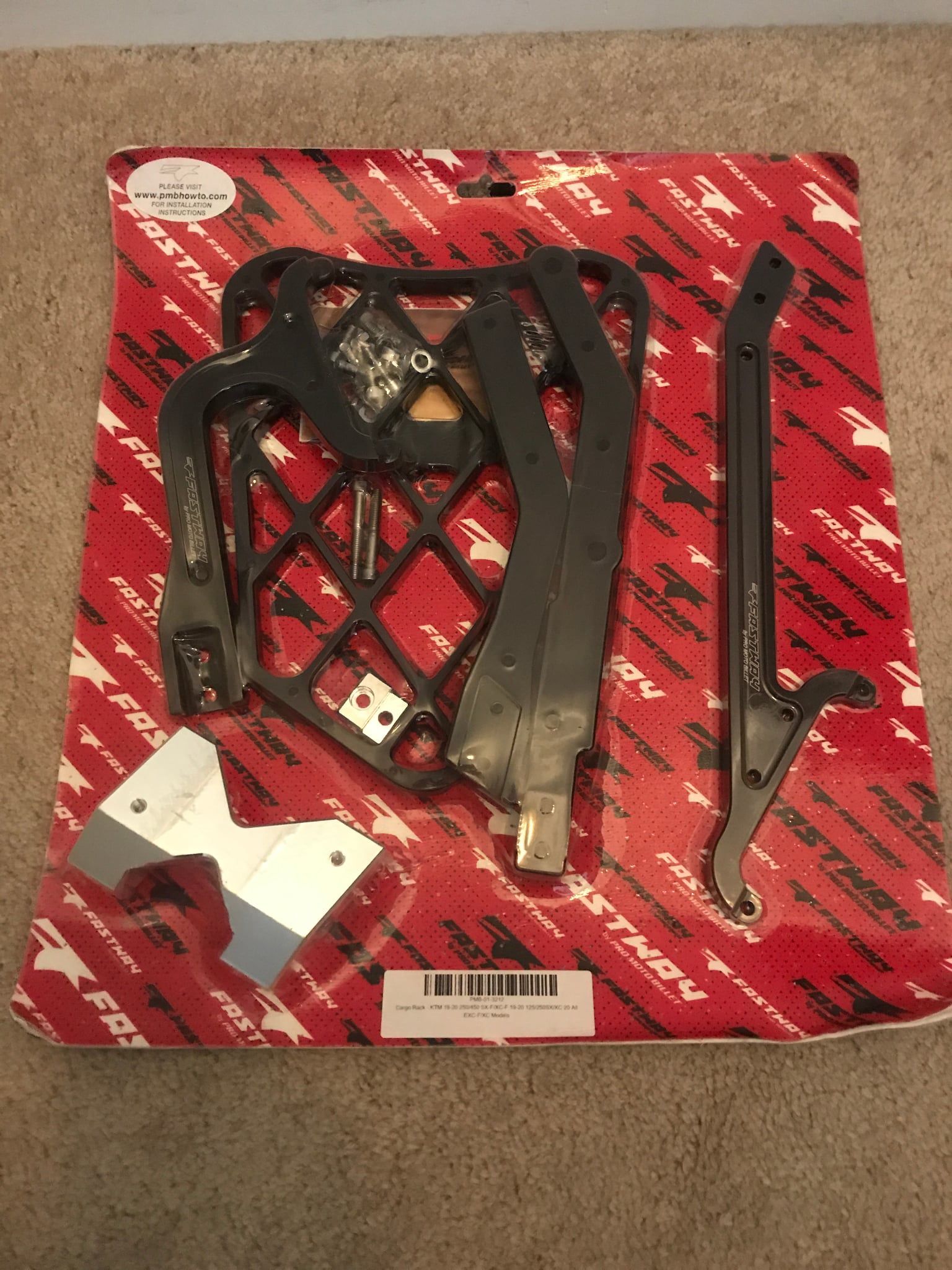 Dirt Bike Cargo Rack
