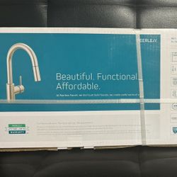Brad New Peerless Single Handle Pulldown Kitchen Faucet