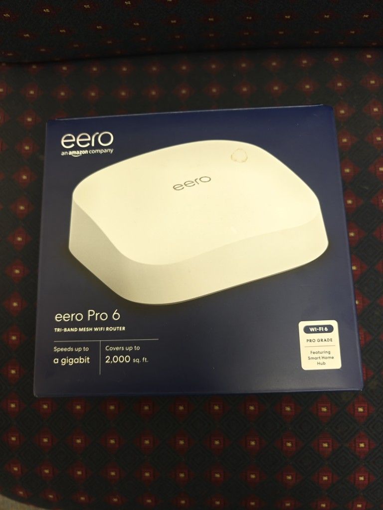 Amazon Eero Pro 6 Wifi 6 Wireless Router