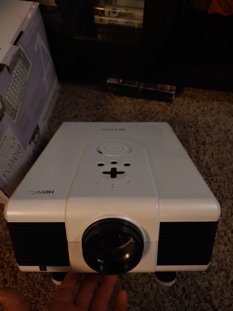 3d Projector & 65" Screen