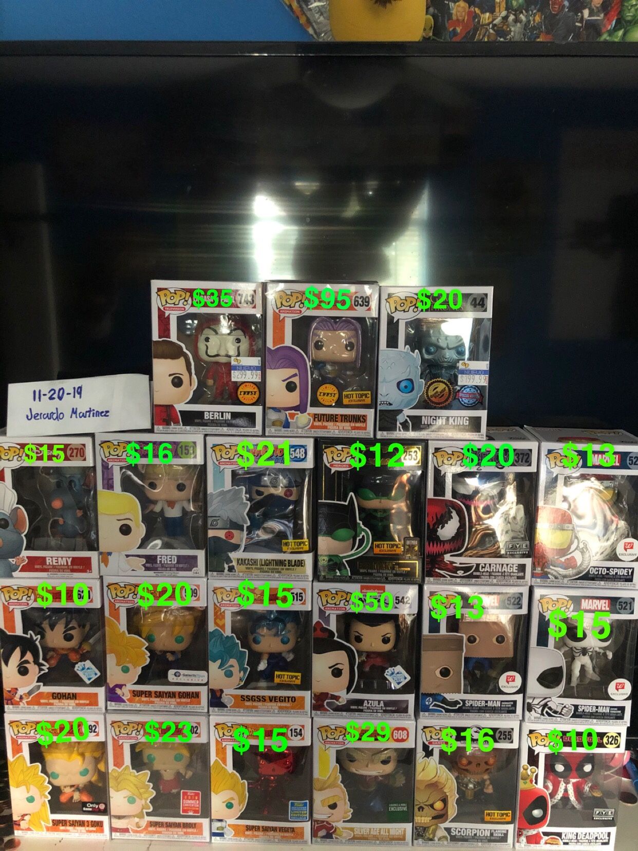 Funko pops