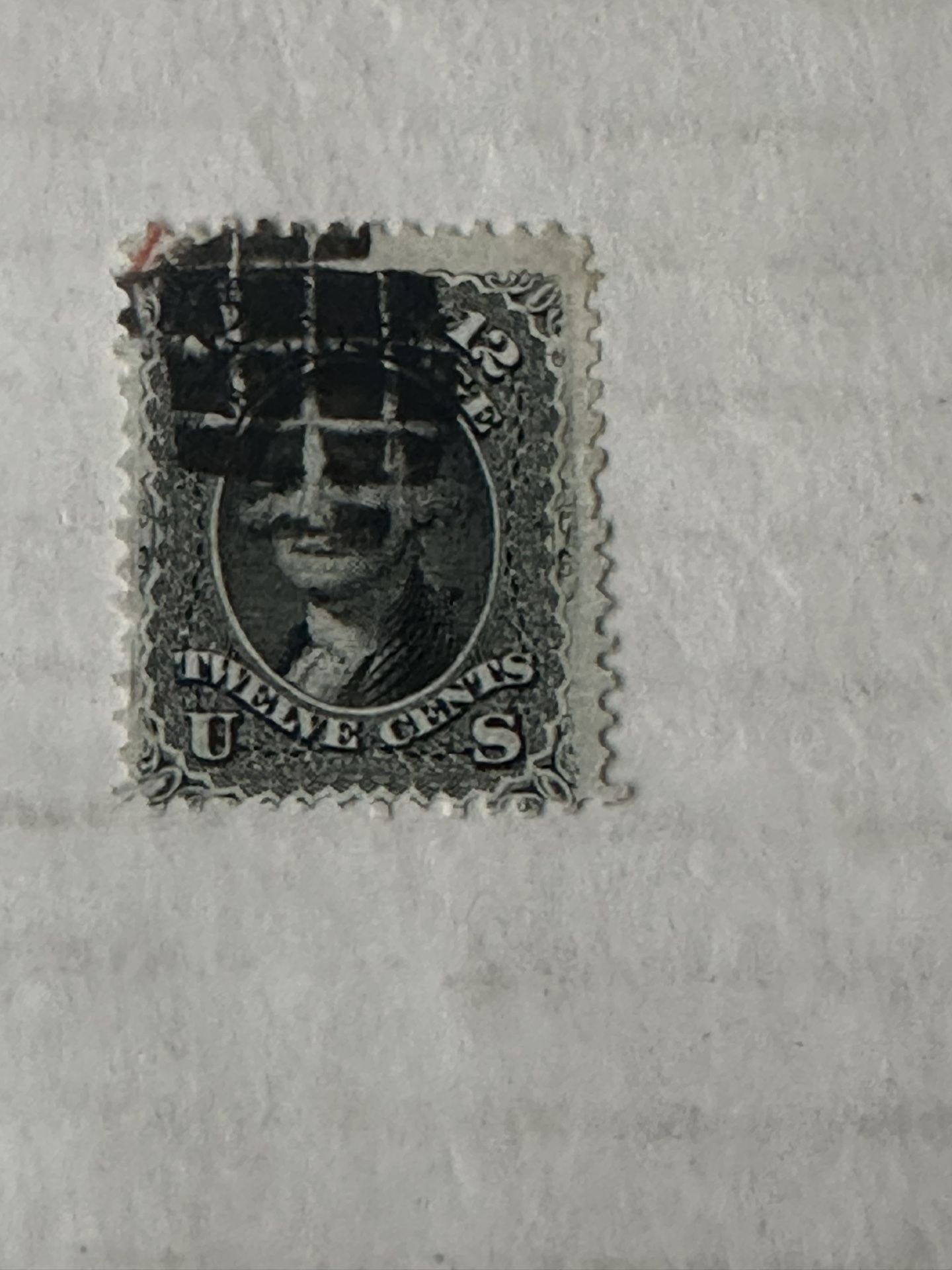 United States 69 George Washington 12 Cent Stamp Used
