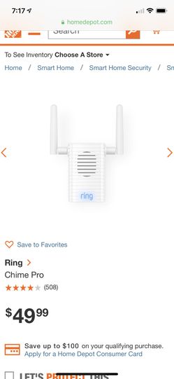 Ring chime pro