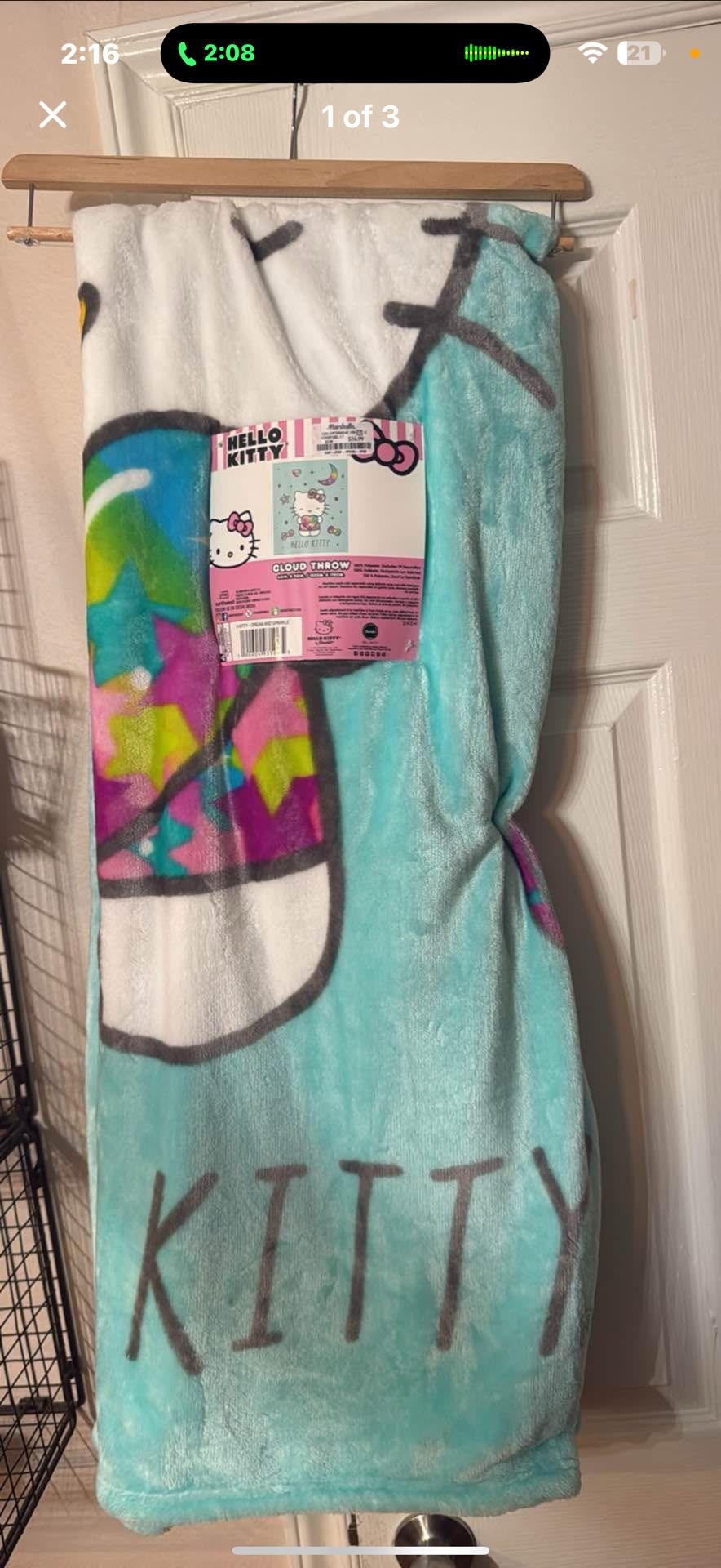 Hello kitty Cloud Throw New