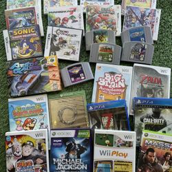 Nintendo Wii, Wii U, Nintendo 64, SNES, PlayStation 4, Nintendo DS, Retro, Video Games 