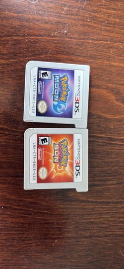 Pokemon sun and moon 3ds games