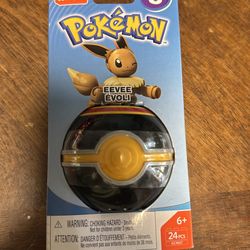 Mega Construx Eevee - collectible blinking version