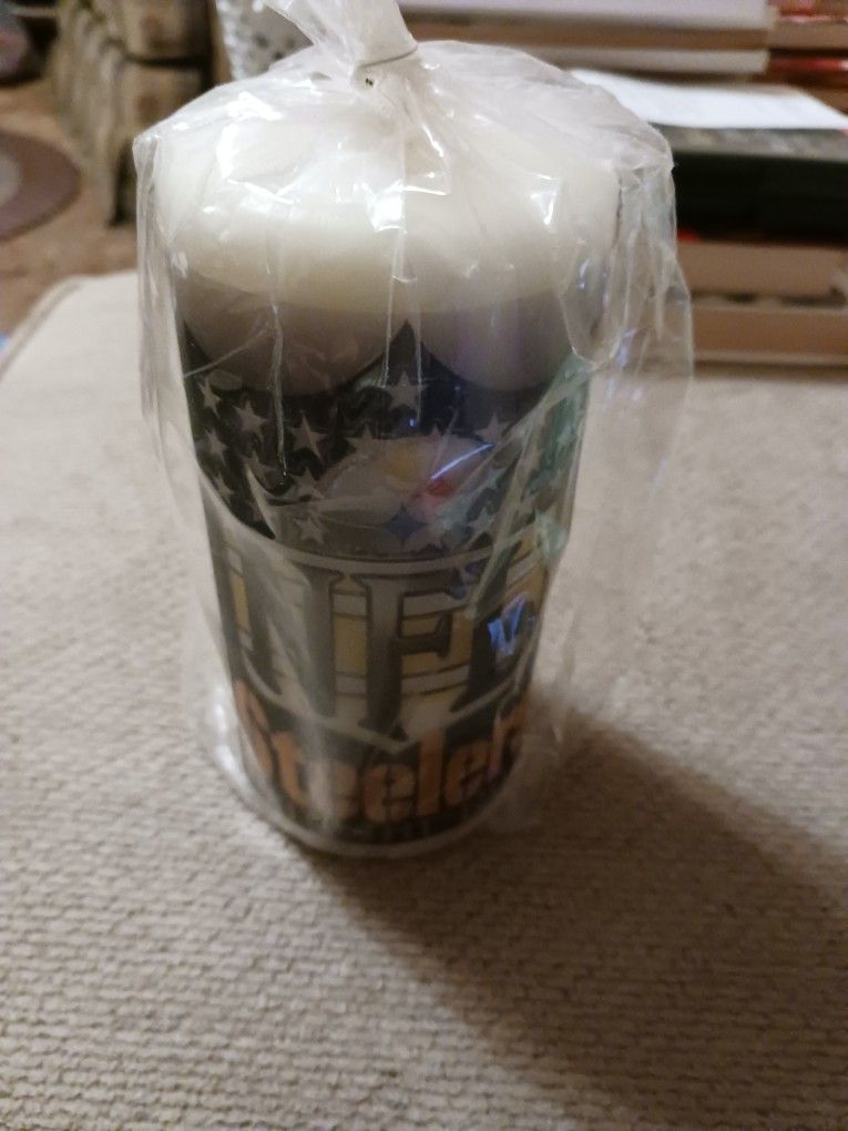 Steelers Candle