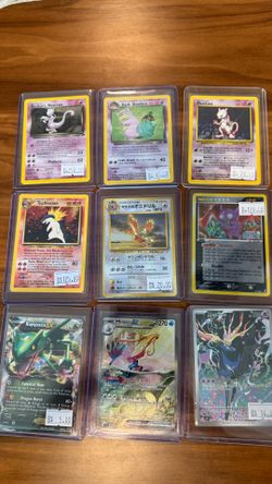 Pokemon card singles sirs illustrations etc