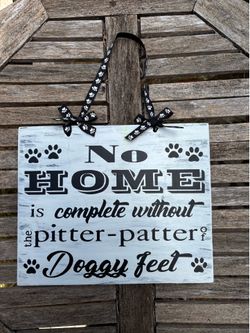 Doggie Art Sign for Dog Lovers
