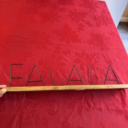 Fa La La Christmas Sign