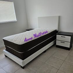 NEW TWIN MATTRESS AND BOX SPRING 😉 100% QUALITY & CONFORM 👌