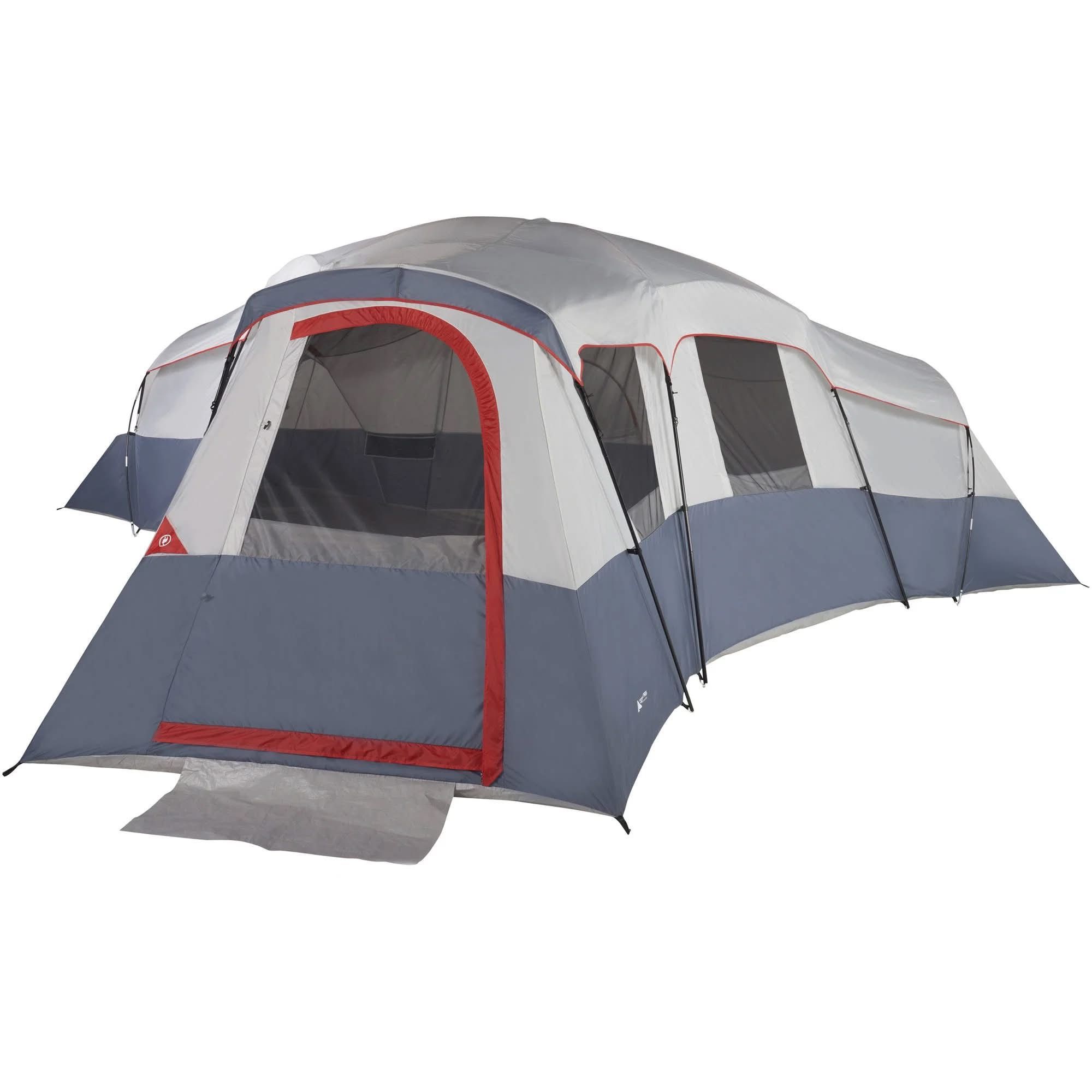 Ozark Trail 20-Person 4-Room Cabin Tent.