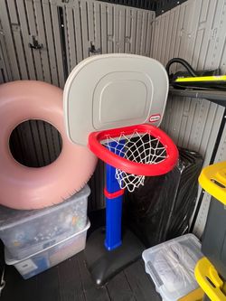 Little tykes basketball hoop