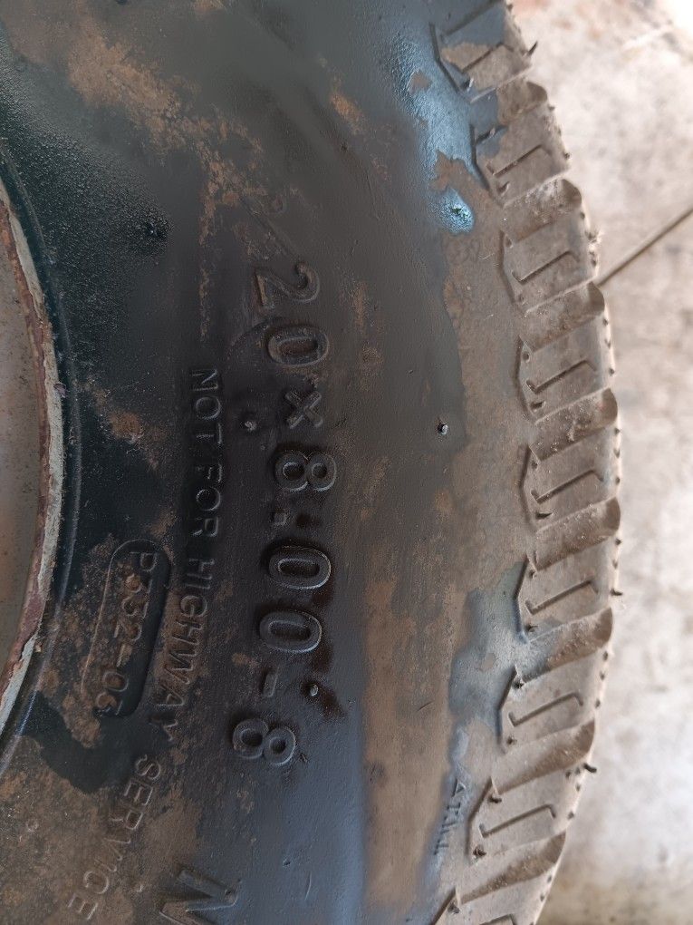 Riding Tractors Tires N Rim